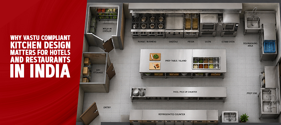 Why Vastu Compliant Kitchen Design Matters for Hotels and Restaurants in India