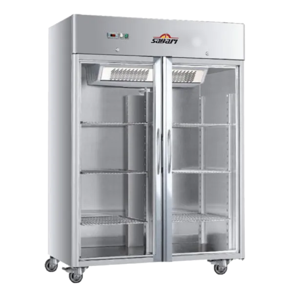Two Door Display Refrigerator 