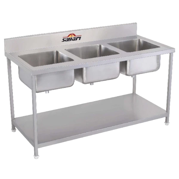 Three Sink Units